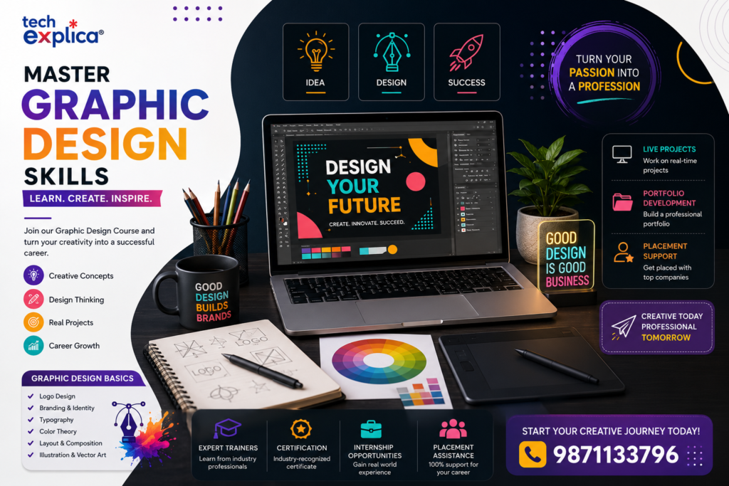 graphic design course in pitampura