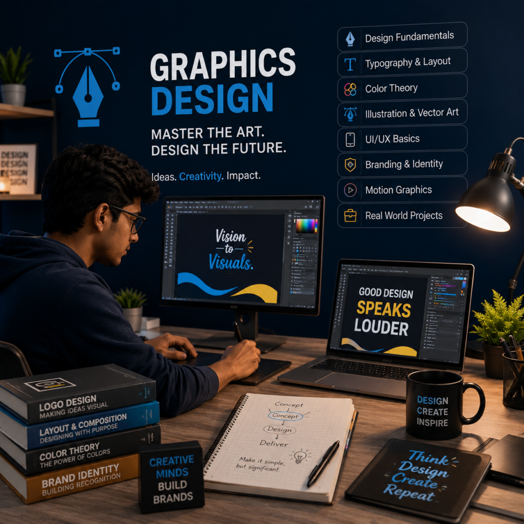 graphic design course in adarsh nagar